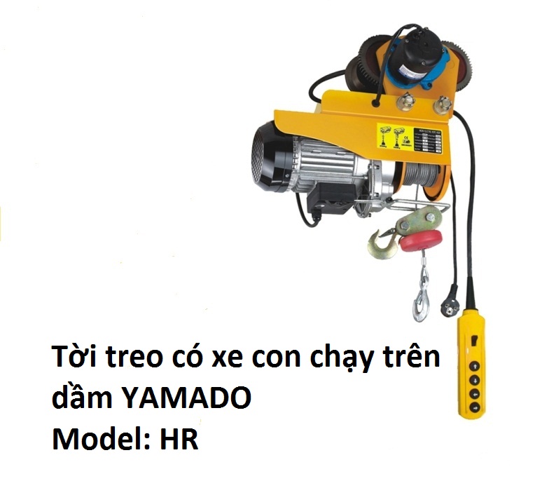 Tời có xe con HR - Yamado